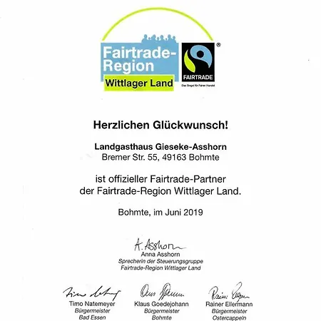 Hotel Landgasthaus Gieseke-asshorn 3*